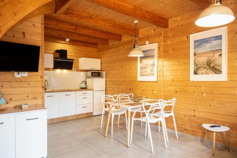 salon w domku piętrowym