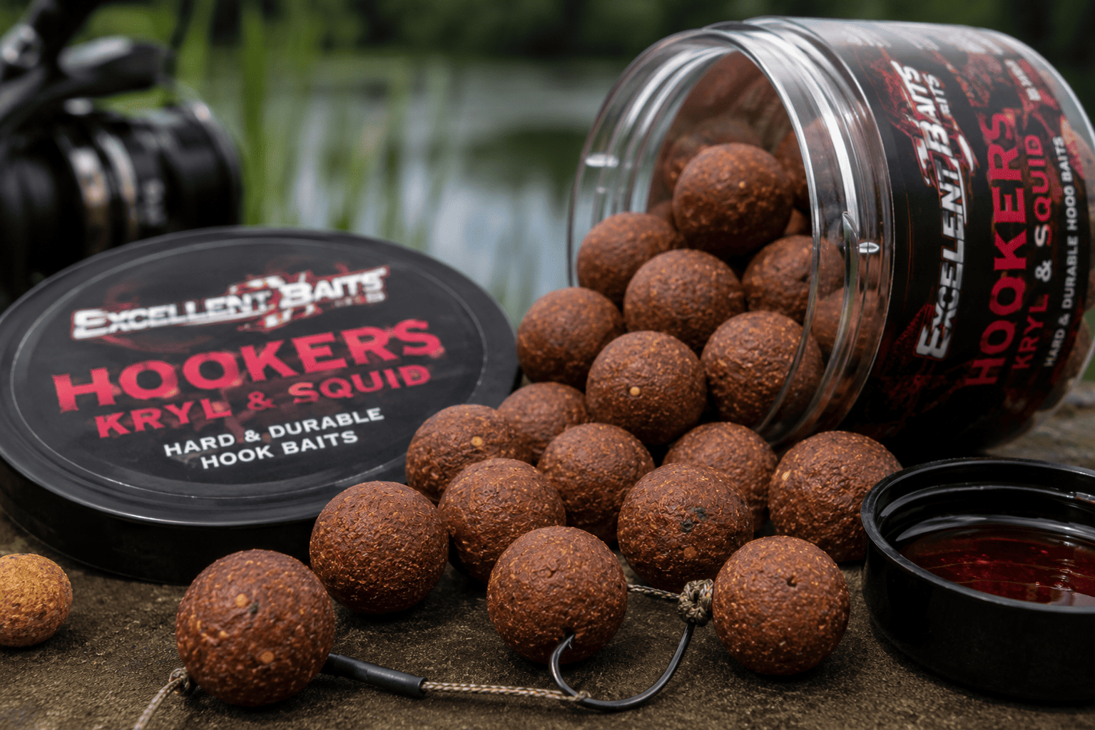 hookersy na karpia przynęty haczykowe Excellent Baits
